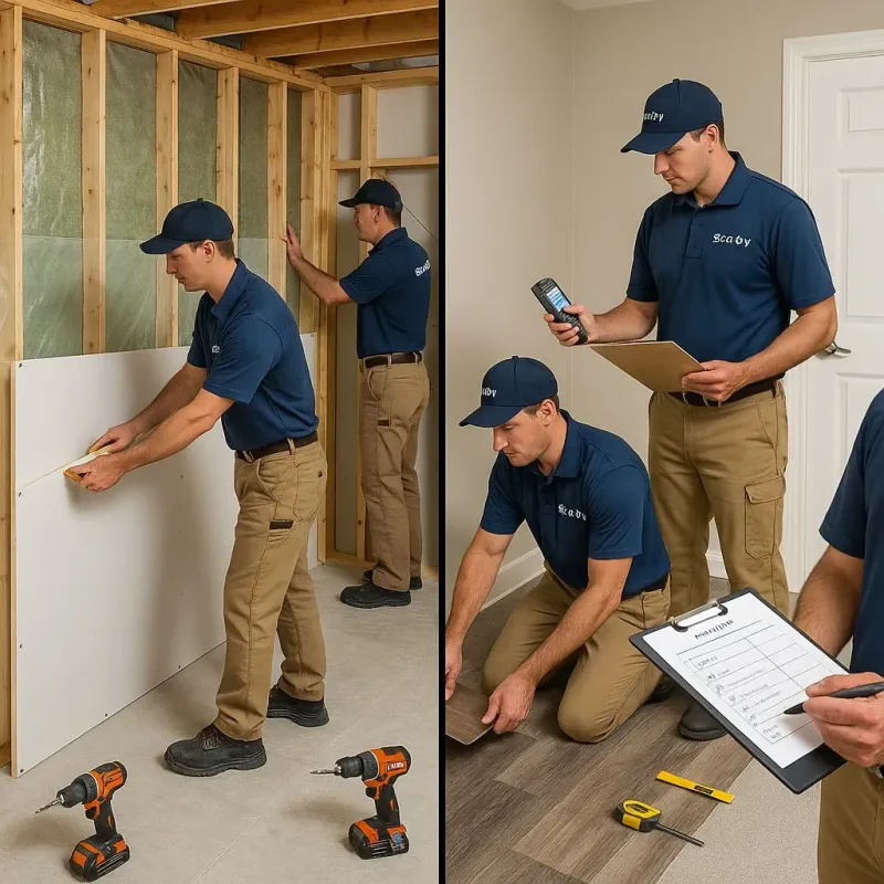 Repairs and Reconstruction process in West Carrollton City, OH